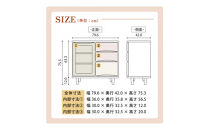 ESTA&nbsp;サイドボード&nbsp;キャビネット&nbsp;幅80cm