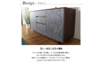 logic&nbsp;サイドボード&nbsp;キャビネット&nbsp;135cm&nbsp;ウォールナット/オーク