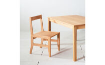 ダイニングチェア&nbsp;オーク無垢材&nbsp;シンプルでスタンダードな飽きのこないデザイン