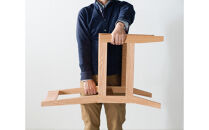 ダイニングチェア&nbsp;オーク無垢材&nbsp;シンプルでスタンダードな飽きのこないデザイン