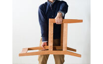 ダイニングチェア&nbsp;チェリー無垢材&nbsp;シンプルでスタンダードな飽きのこないデザイン