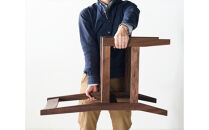 ダイニングチェア&nbsp;ウォールナット無垢材&nbsp;シンプルでスタンダードな飽きのこないデザイン