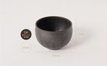 【fuuu】茶かざり抹茶碗 桐箱入〈紅葉黒色〉｜京都 清水焼 抹茶椀 人気 おしゃれ [ 京焼 窯元 陶謙窯 抹茶椀 おしゃれ 人気 おすすめ お茶 抹茶 茶道 茶道具 ギフト プレゼント お取り寄せ 通販 送料無料 ふるさと納税 ]