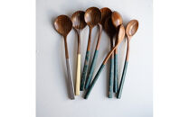 さざなみ漆器のスプーン大