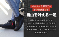 【デグナー】レディースレザースニーカー＜ブラック/ブラック&nbsp;22cm＞｜京都&nbsp;バイクギア&nbsp;人気ブランド&nbsp;バイク&nbsp;[HS-B15]［&nbsp;バイク用品&nbsp;スニーカー&nbsp;牛革&nbsp;サイドジッパー&nbsp;レディース&nbsp;人気&nbsp;おすすめ&nbsp;レザー&nbsp;革&nbsp;革ジャン&nbsp;ツーリング&nbsp;ライダー&nbsp;バイカー&nbsp;お取り寄せ&nbsp;通販&nbsp;送料無料&nbsp;ふるさと納税&nbsp;］