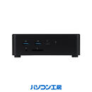 パソコン工房&nbsp;4年間物損保証&nbsp;小型デスクトップPC&nbsp;Core&nbsp;i7/SSD/No.354