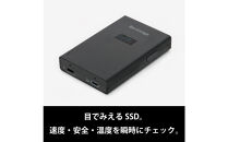 Nextorage ディスプレイ付き みえるポータブルSSD　4TB