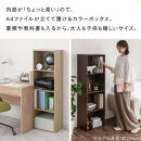 【完成品でお届け】カラーボックス〔4段〕（ホワイト）カラーボックス&nbsp;4段&nbsp;A4&nbsp;横置き&nbsp;縦置き&nbsp;収納棚&nbsp;おしゃれ&nbsp;本棚&nbsp;大容量&nbsp;スリム&nbsp;ラック&nbsp;棚&nbsp;オープンラック&nbsp;木製&nbsp;ミニ&nbsp;省スペース&nbsp;隙間&nbsp;AKANBR920128-0-WH