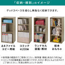 【完成品でお届け】カラーボックス〔可動棚・3段〕（オーク）カラーボックス&nbsp;可動棚&nbsp;3段&nbsp;A4&nbsp;省スペース&nbsp;収納棚&nbsp;リビング収納棚&nbsp;木製&nbsp;隙間&nbsp;収納ラック&nbsp;3段ボックス&nbsp;リビング&nbsp;スリムラック&nbsp;AKANBR920129-0-OAK
