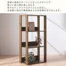 【完成品＋設置付き】オープンラック〔幅40cm〕（オーク）オープンラック&nbsp;木製&nbsp;北欧&nbsp;3段&nbsp;3段ラック&nbsp;マルチラック&nbsp;オープンシェルフ&nbsp;ディスプレイ&nbsp;ディスプレイラック&nbsp;リビング&nbsp;収納&nbsp;本棚&nbsp;LKONRA001185-0-OAK