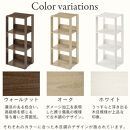 【完成品＋設置付き】オープンラック〔幅40cm〕（ウォールナット）オープンラック&nbsp;木製&nbsp;北欧&nbsp;3段&nbsp;3段ラック&nbsp;マルチラック&nbsp;オープンシェルフ&nbsp;ディスプレイ&nbsp;ディスプレイラック&nbsp;リビング&nbsp;収納&nbsp;本棚&nbsp;LKONRA001185-0-WAL