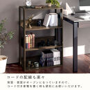 【完成品でお届け】オープンラック〔幅60cm〕（オーク）オープンラック&nbsp;木製&nbsp;北欧&nbsp;3段&nbsp;幅60cm&nbsp;スリム&nbsp;奥行29cm&nbsp;3段ラック&nbsp;ディスプレイ&nbsp;ディスプレイラック&nbsp;リビング&nbsp;収納&nbsp;本棚&nbsp;LKANRA001186-0-OAK