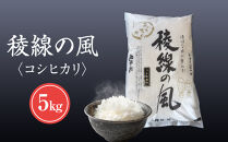 【信濃大町産】稜線の風（コシヒカリ）5kg｜米  国産米 長野県産 人気 おすすめ お米  新米 ごはん 和食 健康 送料無料 長野県 大町市 ふるさと納税	