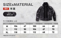 【デグナー】レザーフーディージャケット＜ブラック&nbsp;Lサイズ＞｜京都&nbsp;バイクギア&nbsp;人気ブランド&nbsp;バイク&nbsp;[24WJ-5]［&nbsp;レザージャケット&nbsp;革ジャン&nbsp;フード付き&nbsp;おしゃれ&nbsp;かっこいい&nbsp;人気&nbsp;おすすめ&nbsp;革&nbsp;レザー&nbsp;ヴィンテージ&nbsp;ツーリング&nbsp;ライダー&nbsp;バイカー&nbsp;通販&nbsp;送料無料&nbsp;ふるさと納税&nbsp;］