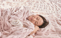 ハグウォームの掛け毛布　S（シングル）　ベビーピンク