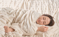 ハグウォーム&nbsp;掛け毛布　D（ダブル）　アイボリー