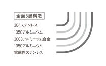 ビタクラフト&nbsp;Vシリーズ&nbsp;両手鍋&nbsp;5.5L&nbsp;深型&nbsp;5587