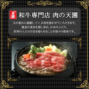 【ふるさと納税】【肉の天園】神戸牛&nbsp;特選&nbsp;霜降り&nbsp;リブロース&nbsp;しゃぶしゃぶすき焼き&nbsp;800g&nbsp;SI03