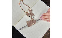 aonecoリール付きペンホルダー【チャコールグレー】