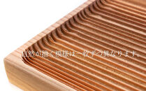 Ten＆O　広島杉　育てるトレイ　「瀬戸の波」　Mサイズ