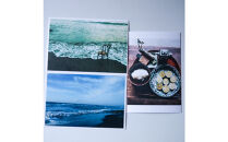 甘糟りり子著　鎌倉だから、おいしい。　撮り下ろし　ポストカード　セット