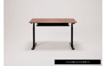 【幅180cm&nbsp;奥行80cm&nbsp;厚み3cm】【ウォールナット】【配線トレー付】電動昇降デスク&nbsp;無垢材&nbsp;パソコンデスク&nbsp;WAAKstandingPro