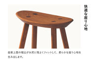 【浜本工芸】オーク無垢　7550スツール　ダイニングテーブル用