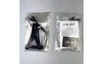 香川県産&nbsp;丈夫でやさしい綿帆布ドッグハーネス&nbsp;天然コットン&nbsp;ブラウン、1点