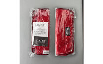 香川県産&nbsp;丈夫でやさしい綿の手触り&nbsp;帆布のキッチンペーパーホルダー&nbsp;レッド、１点