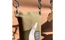 香川県産&nbsp;丈夫でやさしい綿の手触り&nbsp;帆布のティッシュ＆ペーパータオルケース&nbsp;イエロー、１点