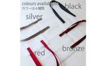 香川県産プリーツバッグ・ストライプ・ラージ［&nbsp;ブラック&nbsp;１点］軽やかで上品な透け感のあるショルダーバッグ