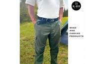 香川県産 丈夫でやさしい綿の手触り 帆布のWリングベルト S、レッド、１点