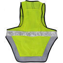 R250&nbsp;サイクル反射ベスト&nbsp;&nbsp;ポケット付きロング&nbsp;フリーサイズ&nbsp;&nbsp;ネオンイエロー