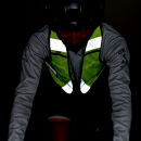 R250&nbsp;サイクル反射ベスト&nbsp;&nbsp;ポケット付きロング&nbsp;フリーサイズ&nbsp;&nbsp;ネオンイエロー