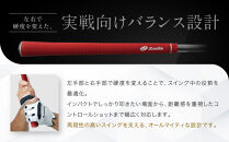 Zodia&nbsp;elite製&nbsp;Y360°S&nbsp;Grip&nbsp;Zodiaロゴ　レッド　6本