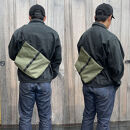 R250&nbsp;サコッシュ3&nbsp;ファスナー付き&nbsp;&nbsp;アーガイルリップストップ&nbsp;&nbsp;カラー:カーキ