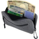 R250&nbsp;防水スマートライドポーチ&nbsp;&nbsp;スーパーDX2&nbsp;グレー&nbsp;W小銭入れ