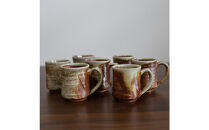 【信楽焼&nbsp;土の子窯皆川陶房】マグ&nbsp;穴窯焼成