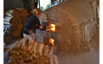 【信楽焼&nbsp;土の子窯皆川陶房】飯碗&nbsp;穴窯焼成