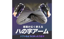 【AGRelux】ゲーミングチェア&nbsp;AGRelux&nbsp;α&nbsp;アグリラックス&nbsp;アルファ&nbsp;ファブリック&nbsp;【1年間保証】&nbsp;3R-AGR02BK-FAB