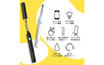 【スリーアール】ワイヤレスカメラ付き耳かき&nbsp;ミエカキ&nbsp;白&nbsp;【6ヶ月保証】　3R-BBD02WT