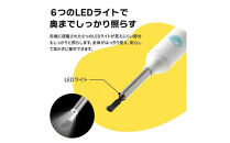 【スリーアール】ワイヤレスカメラ付き耳かき&nbsp;ミエカキ&nbsp;白&nbsp;【6ヶ月保証】　3R-BBD02WT