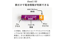 【enevolt】&nbsp;充電池&nbsp;1100mAh&nbsp;単4&nbsp;エネボルト&nbsp;8本セット&nbsp;【1年間保証】