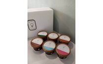 完全無添加アイスクリーム人気6個セット