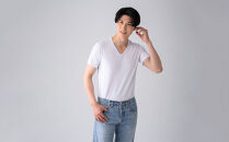 【男性用 LLサイズ ブラック】ReD Vネックインナー半袖