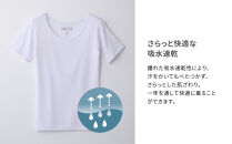 【女性用&nbsp;Sサイズ&nbsp;ブラック】ReDリカバリーウェア&nbsp;Uネックインナー半袖&nbsp;疲労回復&nbsp;血行促進&nbsp;一般医療機器&nbsp;バイタルテック