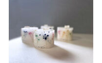 ロスフラワーで作る、ボタニカルキャンドル（ホワイトティーの香り）