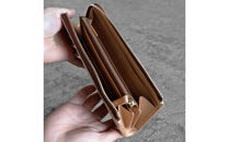 栃木レザー使用｜やわらか本革Lジップ長財布｜Lzip&nbsp;wallet&nbsp;02｜オリーブ｜minca（全7色）