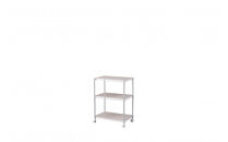 カラーメタルラック　ウッドボード付き&nbsp;CMM-55073B&nbsp;ホワイト