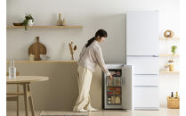 スリム冷凍庫 64L IUSN-S6A-W ホワイト